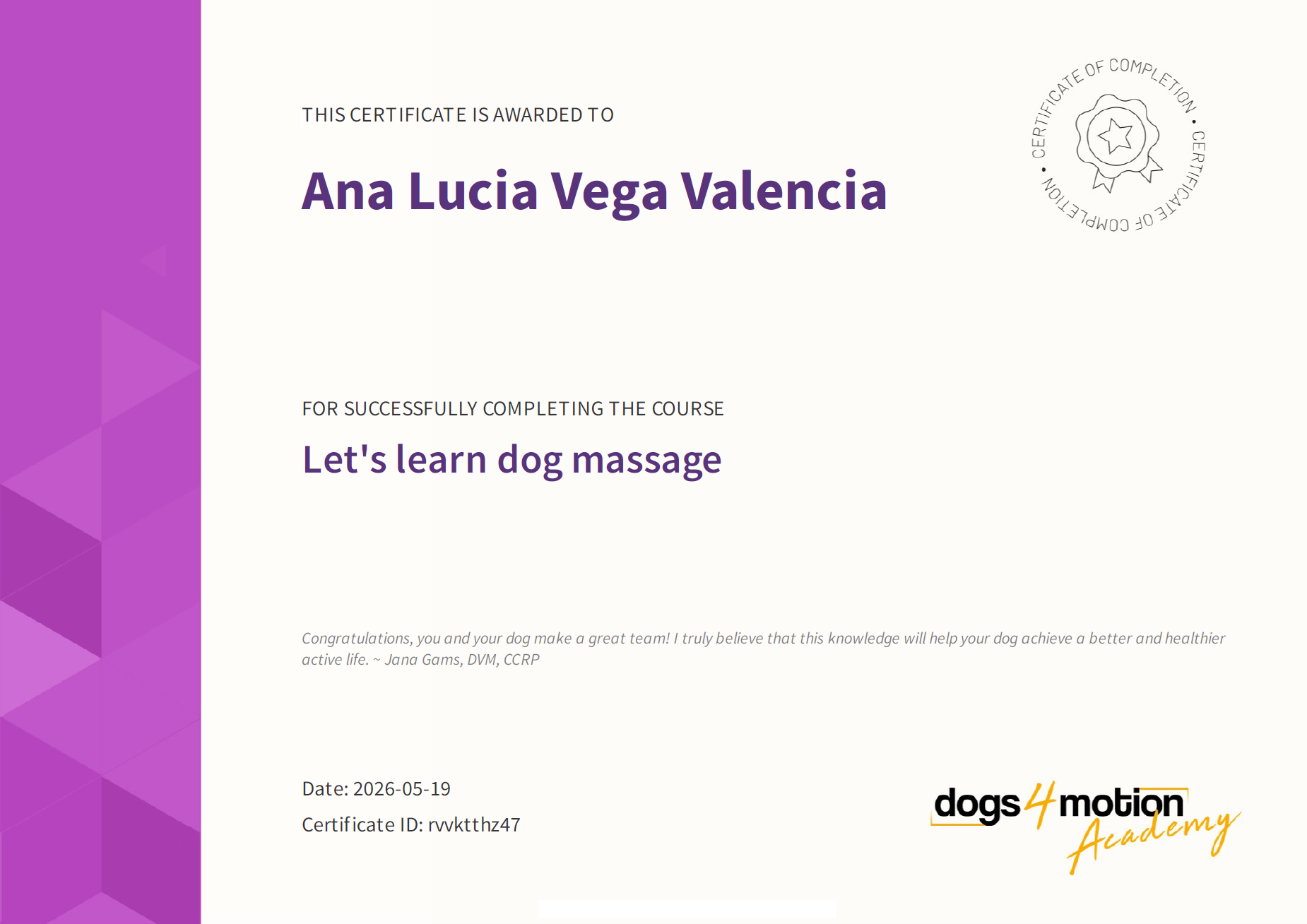 Dog Massage